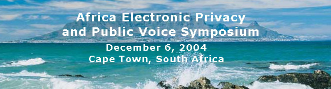 Africa Electronic Privacy and Public Voice Symposium